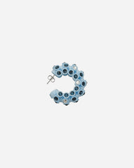 Lit Hoop Earrings Light Blue