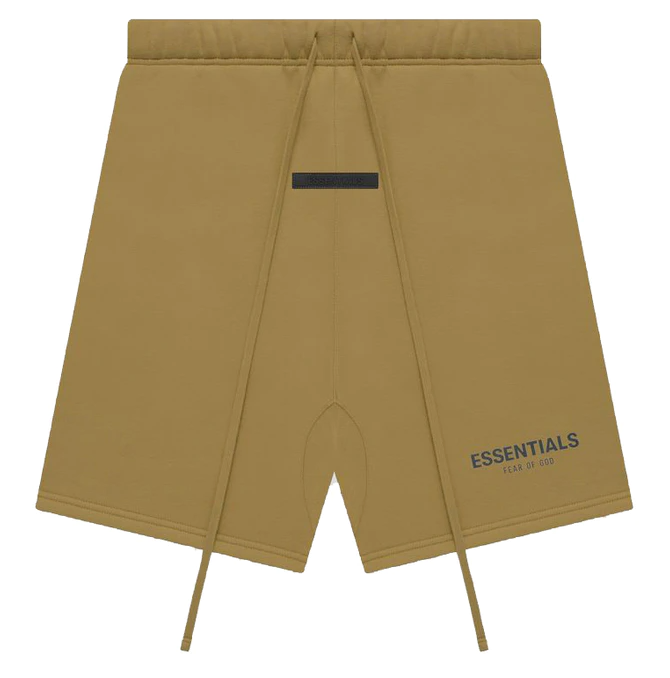Fear Of God X Essentials Sweatshort Amber (FW21)