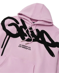 GEEDUP Handstyle Hoodie "Lavender Black"