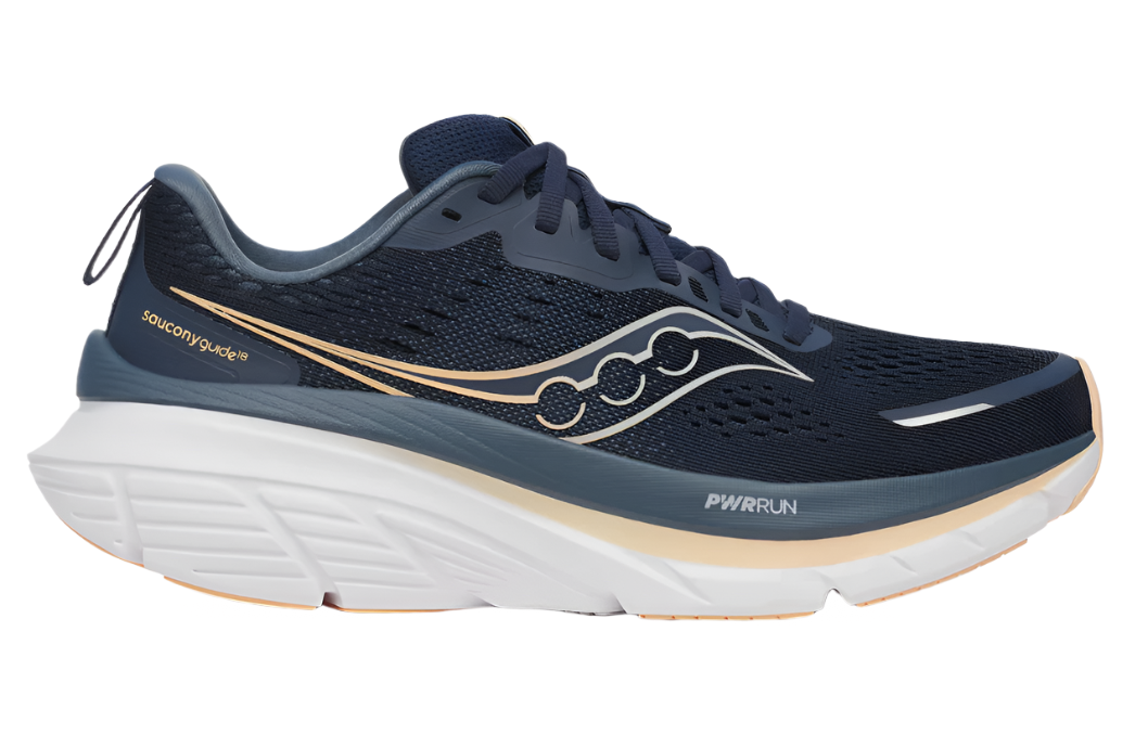 Saucony Guide 18 Navy Apricot Women's