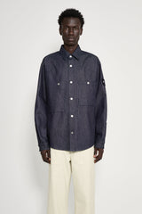 Stone Island Denim Research Raw Shirt Indigo