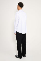 Stone Island Wrinkled Corduroy 500-TC Cargo Trousers Black