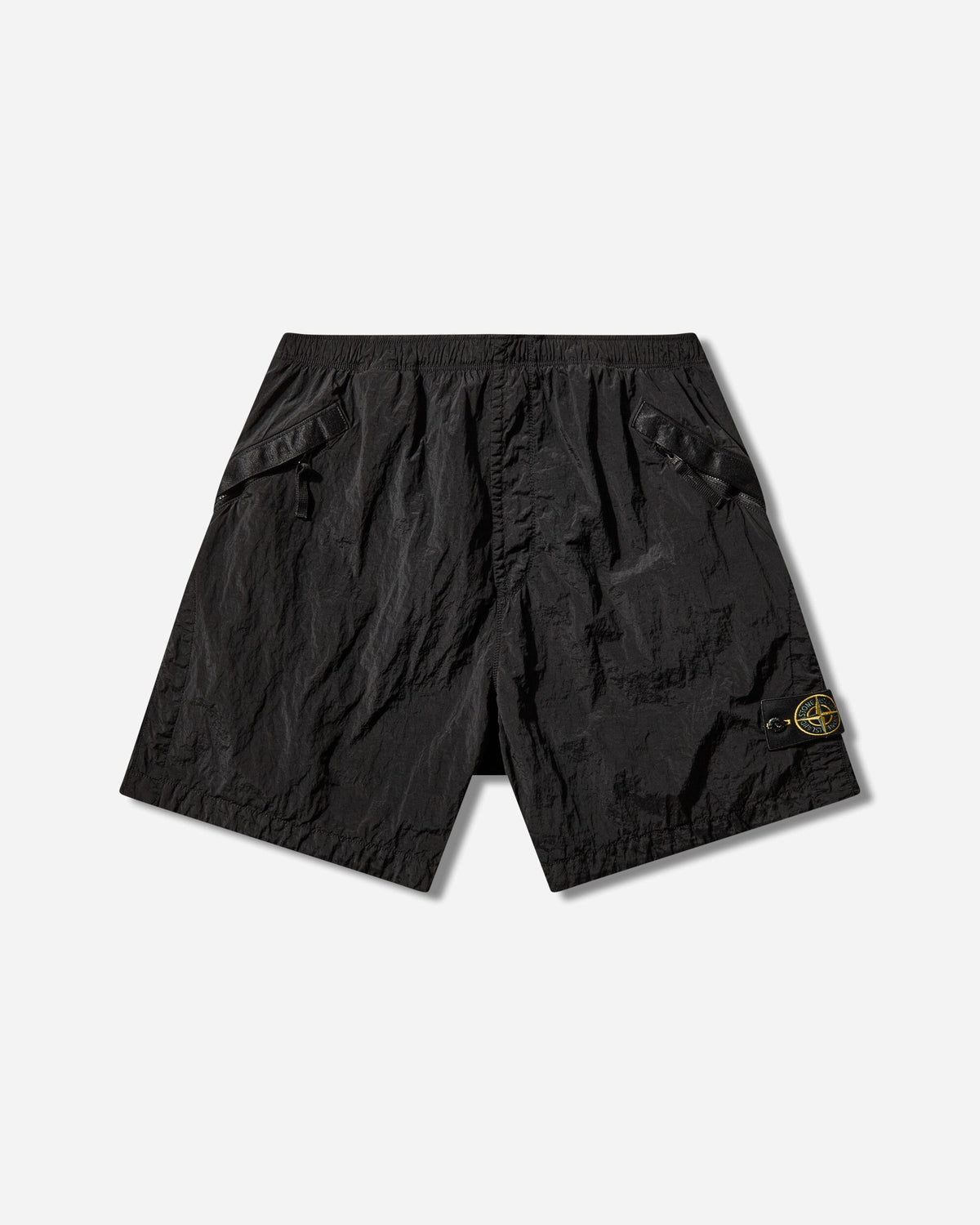 Men's Nylon Metal Shorts Black