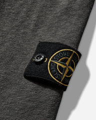 Men's Malfilé Fleece 'OLD' Effect Hoodie Charcoal Grey