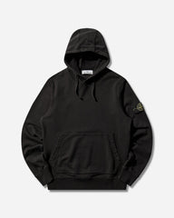 Men's Organic Cotton Fleece Hoodie Black
