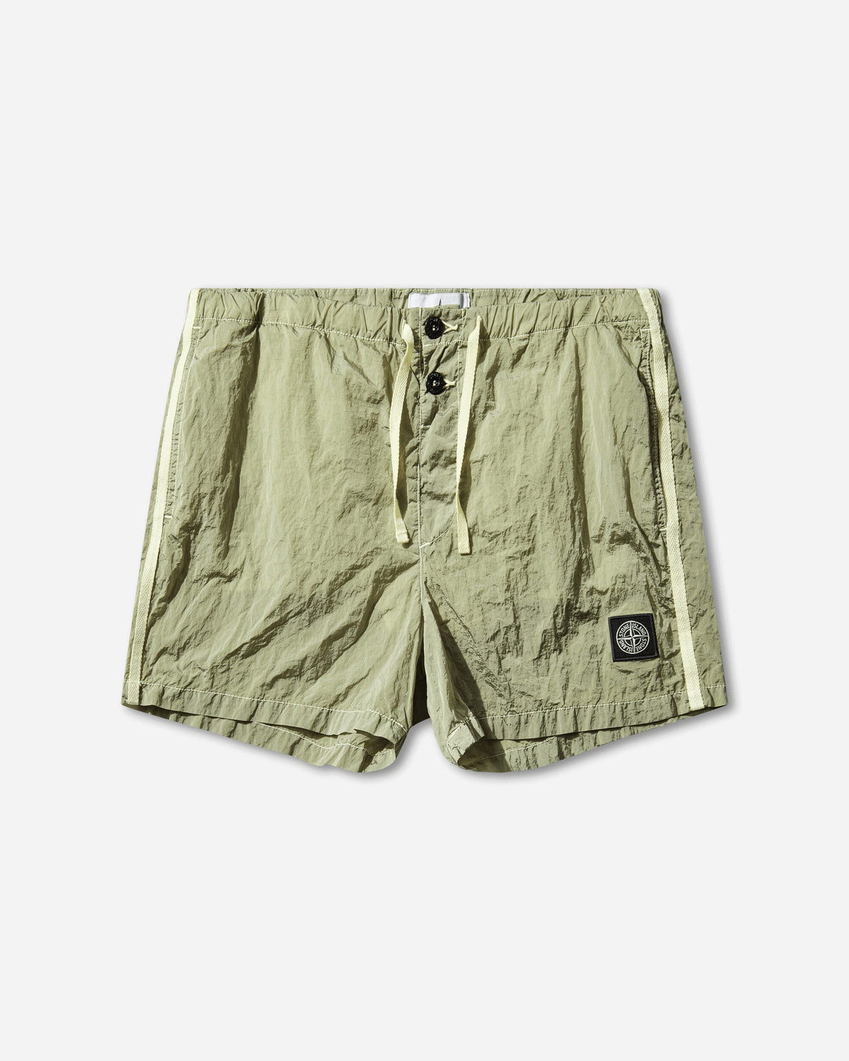 Men's Nylon Metal Swim Shorts Lemon