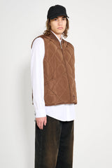 Stüssy Insulated Vest Brown