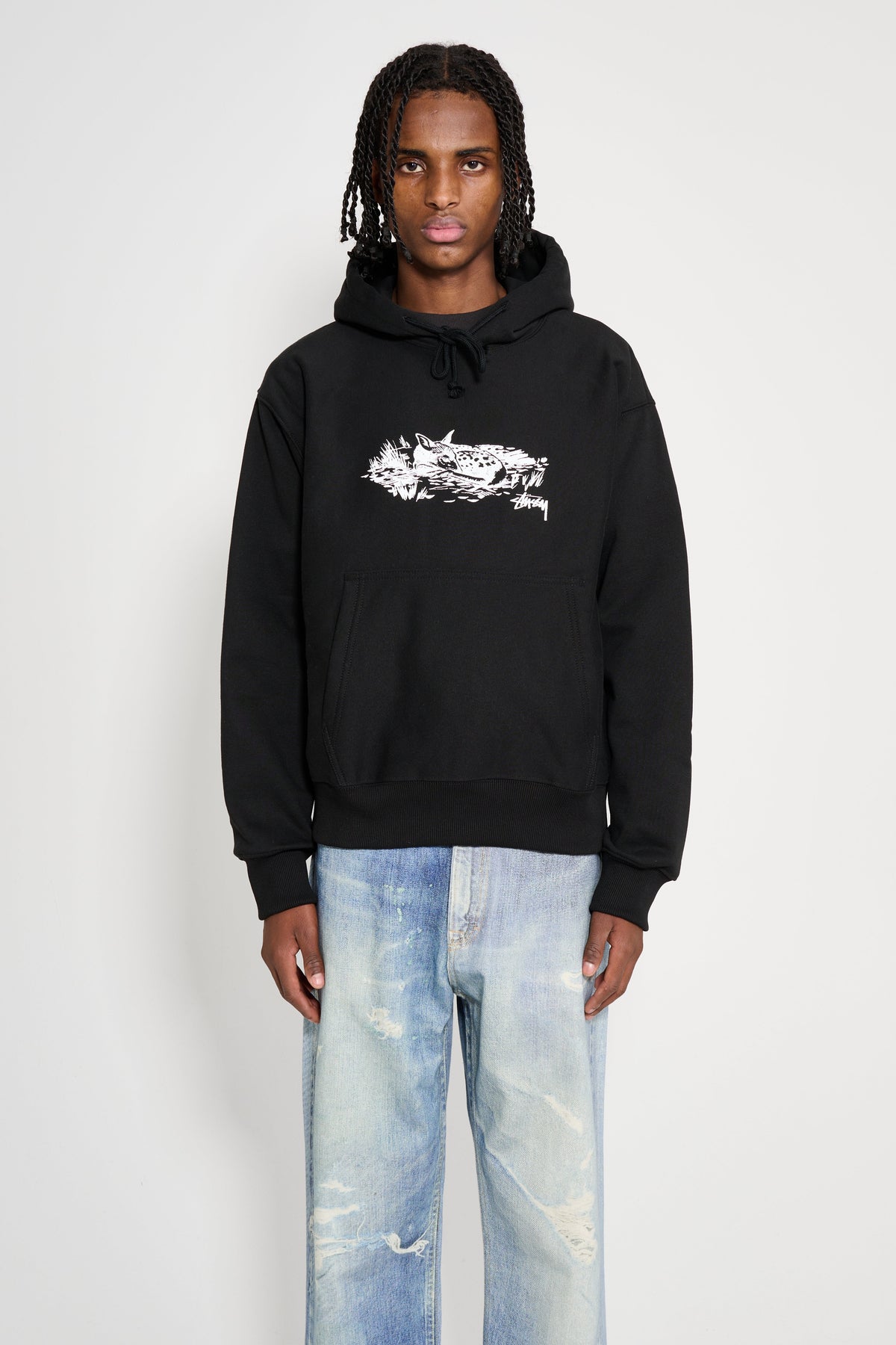 Stüssy Fawn Hood Black