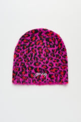 Stüssy Skullcap Leopard Pattern Pink