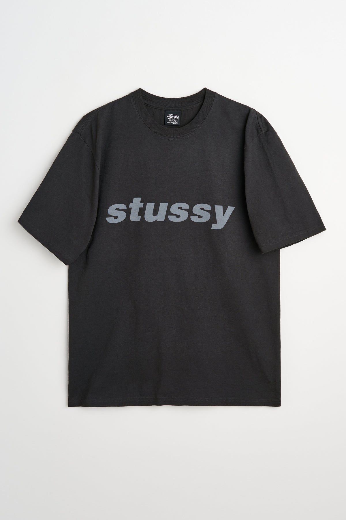 Stüssy Shark Pigment Dyed Tee Faded Black