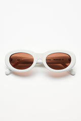 Sun Buddies Courtney Solid White