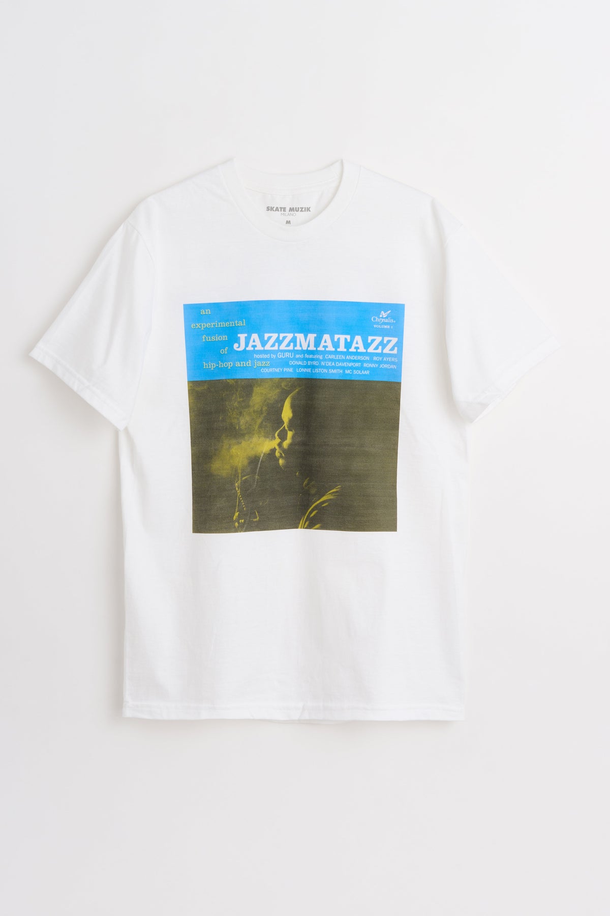 Skate Muzik Jazzmatazz Vol. 1 Tee White