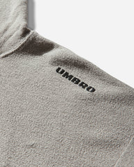 Lasered Masked Hoodie Light Grey