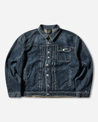 Men's Denim Blouson Indigo