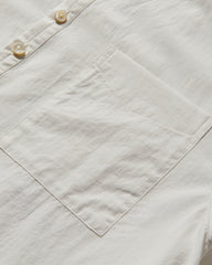 Men's Cotton Typewriter Pullover Shirt White