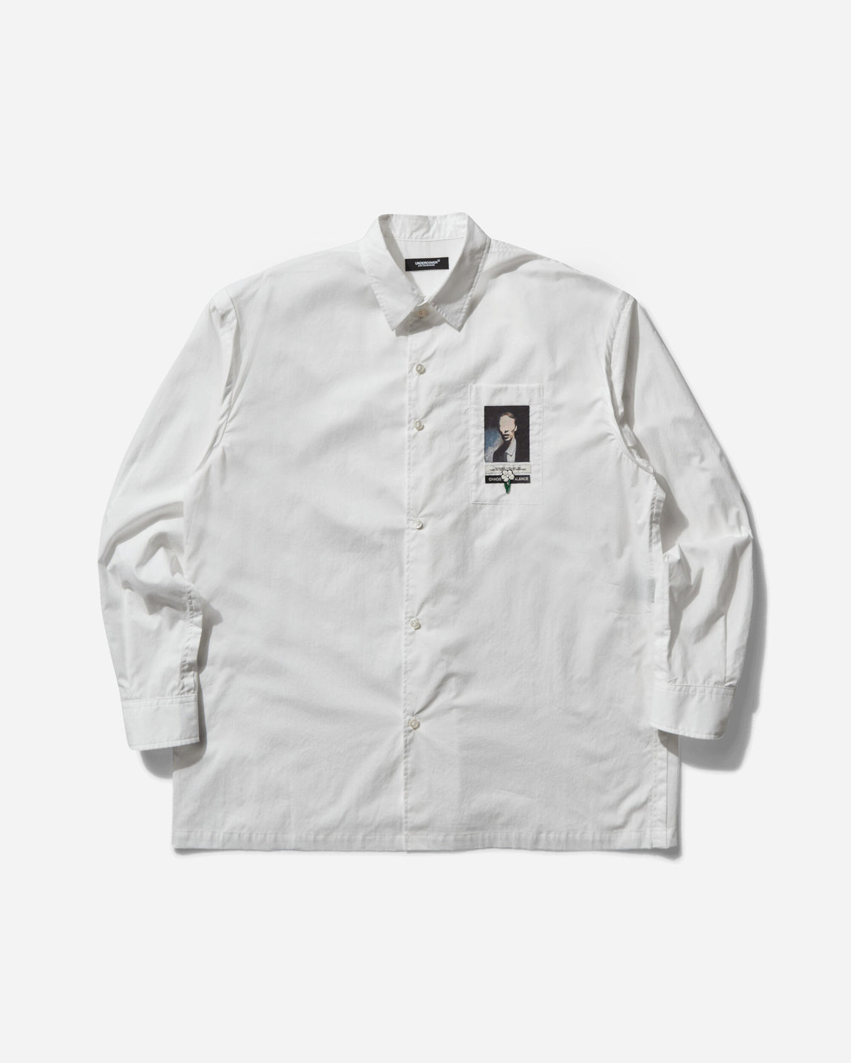 Men's Cotton Typewriter Shirt White