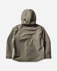 Men's Heldon Nylon Zip Jacket Gray / Khaki