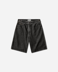Men's Five Pocket Denim Shorts Black