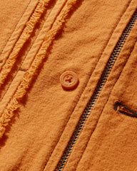 Men's Double Edge Shortsleeve Shirt Sunset Orange