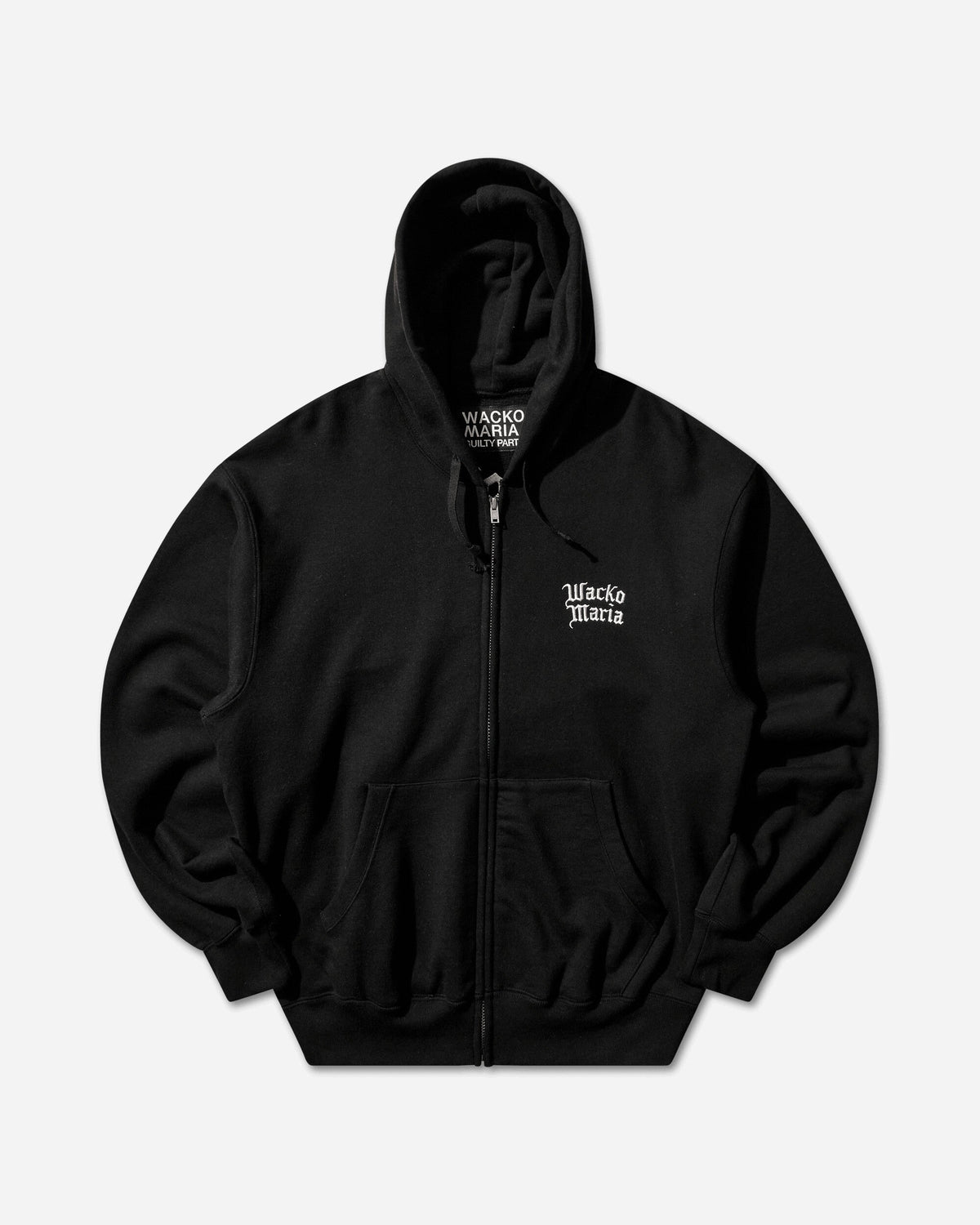 Men's Heavy Weight Full Zip Hoodie Black