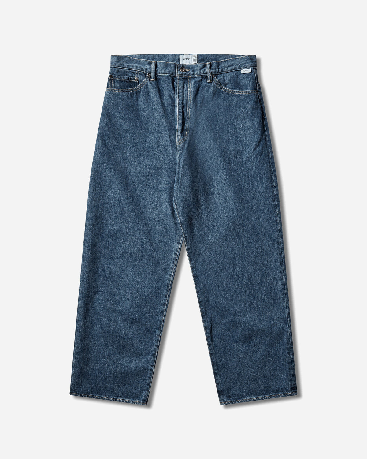 Men's Blues Straight Pants Indigo