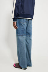 Wales Bonner Chance Denim Patched Blue Vintage Wash