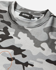 Men's Camo Urban Logo T-Shirt Grey
