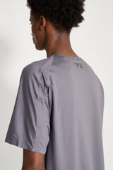 Y-3 Running Short Sleeve Tee Granite