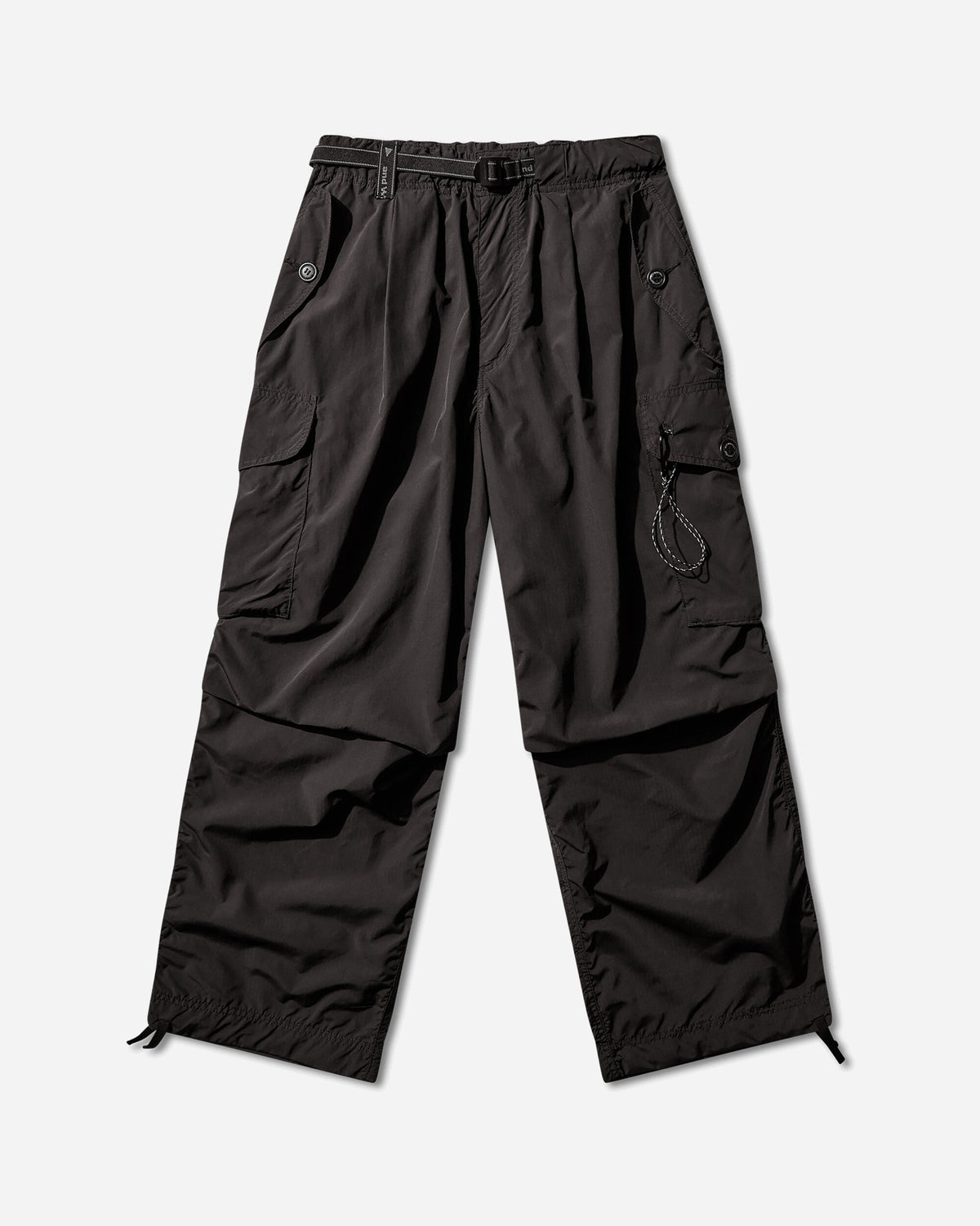 Men's Oversized Cargo Pants Black