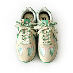 ASFVLT GATE WHITE GREEN STRIPE WOMEN'S
