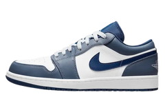 Nike Air Jordan 1 Low Slate Blue Navy (GS) Women's