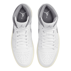 Nike Air Jordan 1 Mid Neutral Grey Men's