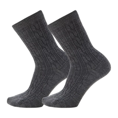 Everyday Cable Crew 2 Pack Socks