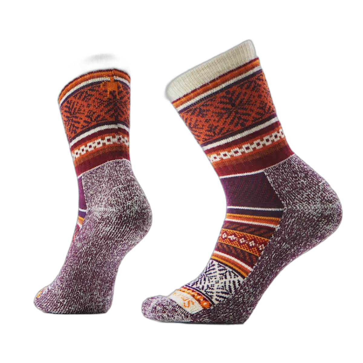 Everyday Cozy Fair Isle Sweater Crew Socks