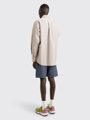 TRÈS BIEN everywear Short Leg Shorts Jacquard Pattern Blue