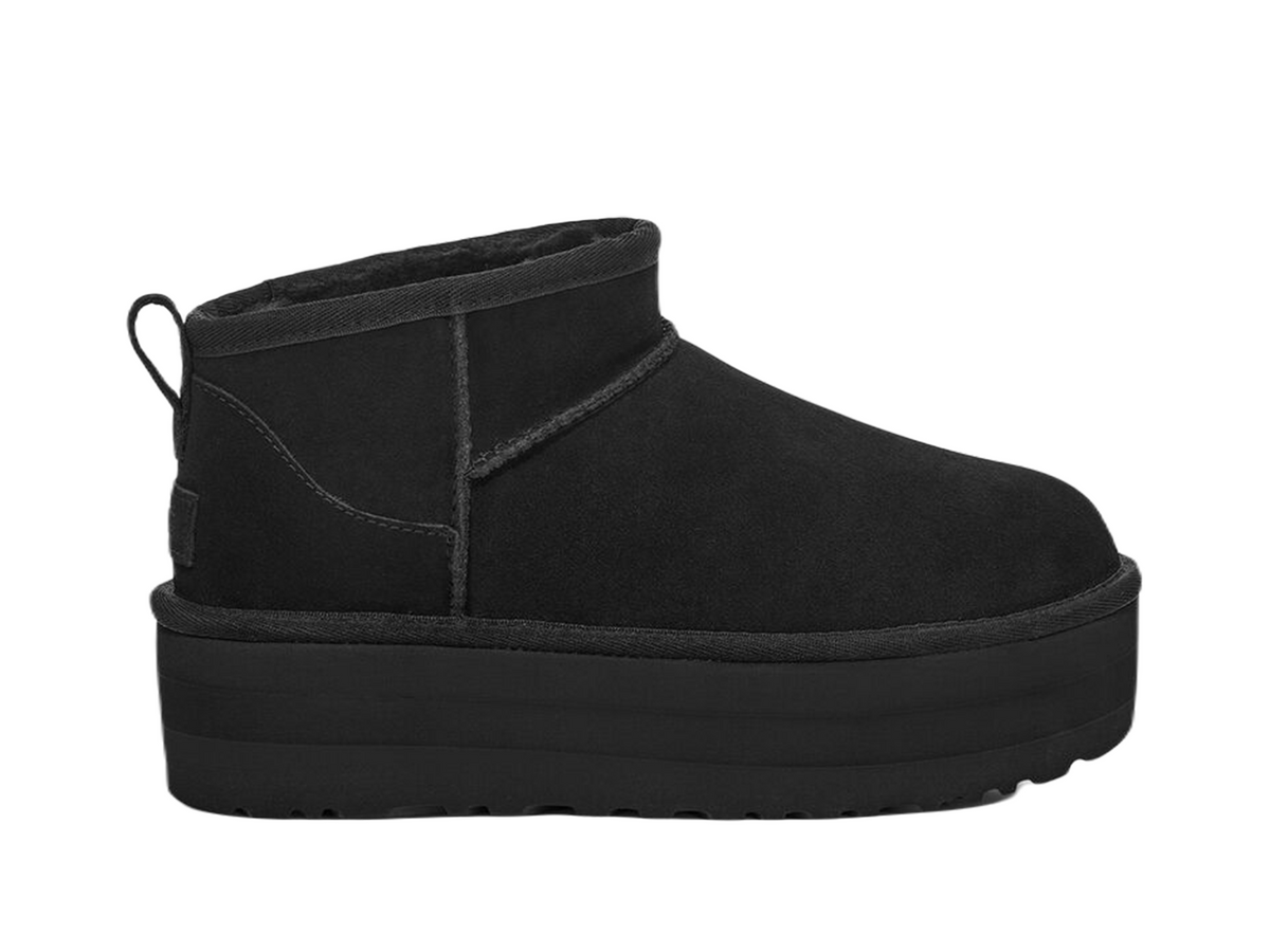 UGG CLASSIC ULTRA MINI PLATFORM BOOT BLACK WOMEN’S
